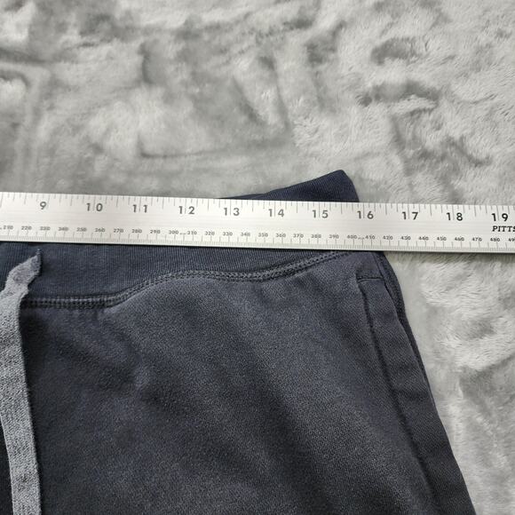 Nautica Pants Mens M Black Pull On Jogger Casual Athleisure Back Zip Pocket - Picture 9 of 13